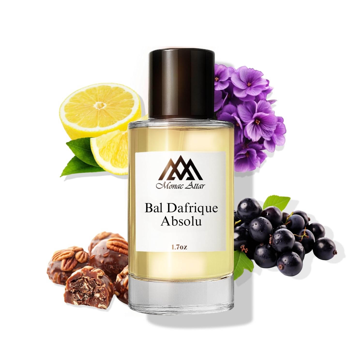 Monac Bal Dafrique Absolu Inspired by Bal D'Afrique Absolu, Eau De Parfum, 1.7oz/50ml, Long Lasting Fragrance, Luxury Made Affordable