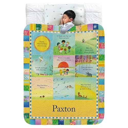 Miniatura 12 de I See Me! Manta personalizada, manta con nombre, regalo de bautizo, regalo de bautismo, manta acolchada personalizada para bebé, recién nacido