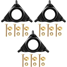 3 Pcs GP51487 Tank Bolt Assembly Kit Fit for Kohler Wellworth Replacement for Triangle Toilet Tank to Bowl Gasket Kit Compatible with Two-Piece Toilet