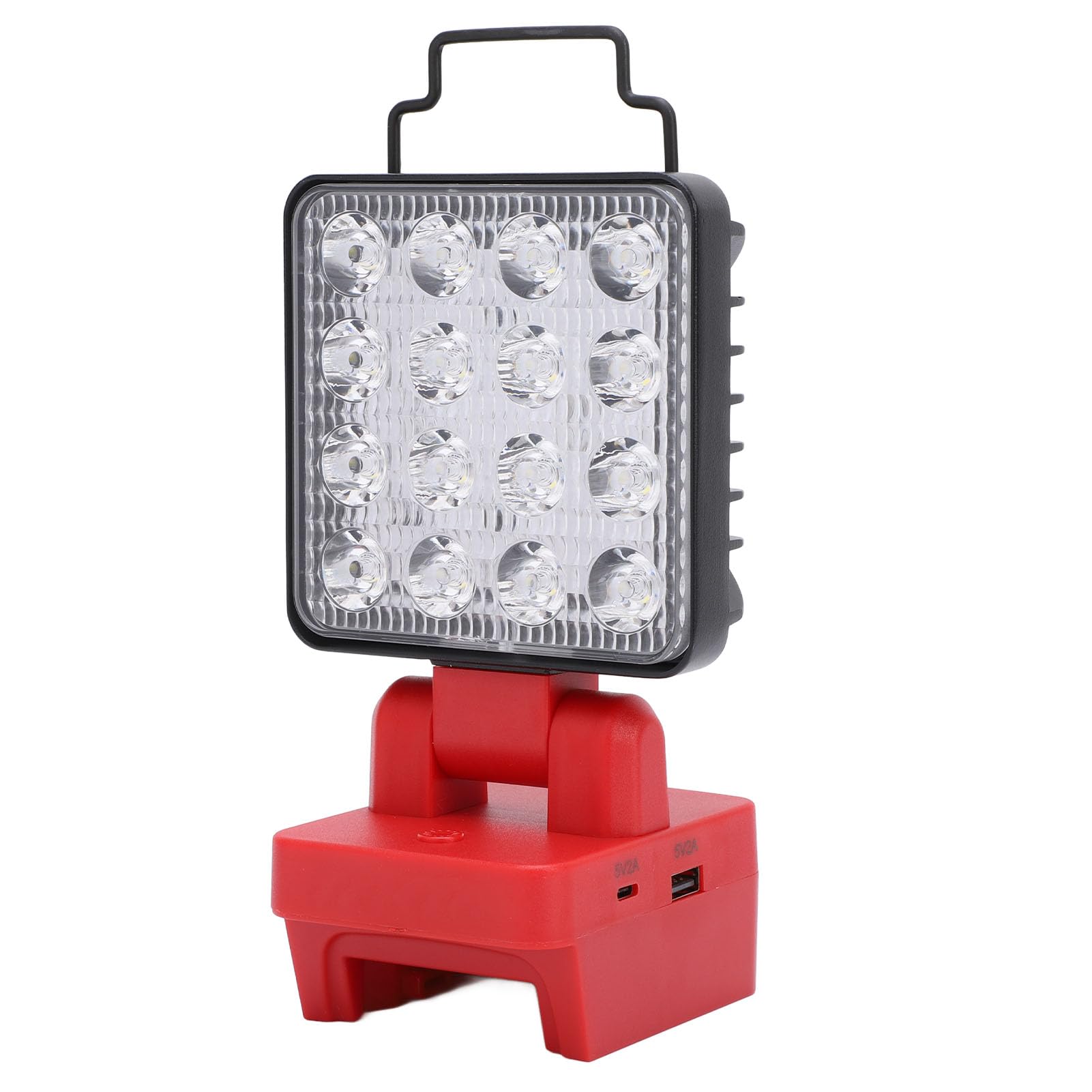 Srliya LED-Arbeitsleuchte, Flexibel Drehbar, für Bau, Camping, IP67 Wasserdicht