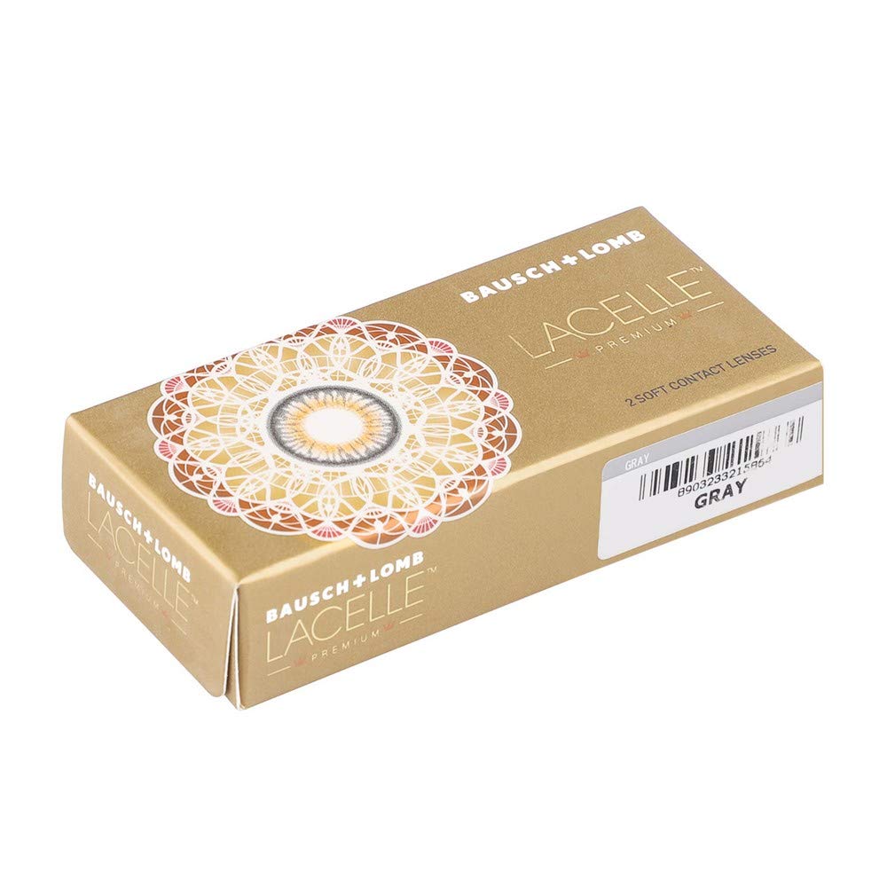 Bausch & Lomb Lacelle Premium Gray Monthly Disposable Contact Lens (2 Lens Pack -2.50) (B088CB9FLX) Amazon Price History, Amazon Price Tracker