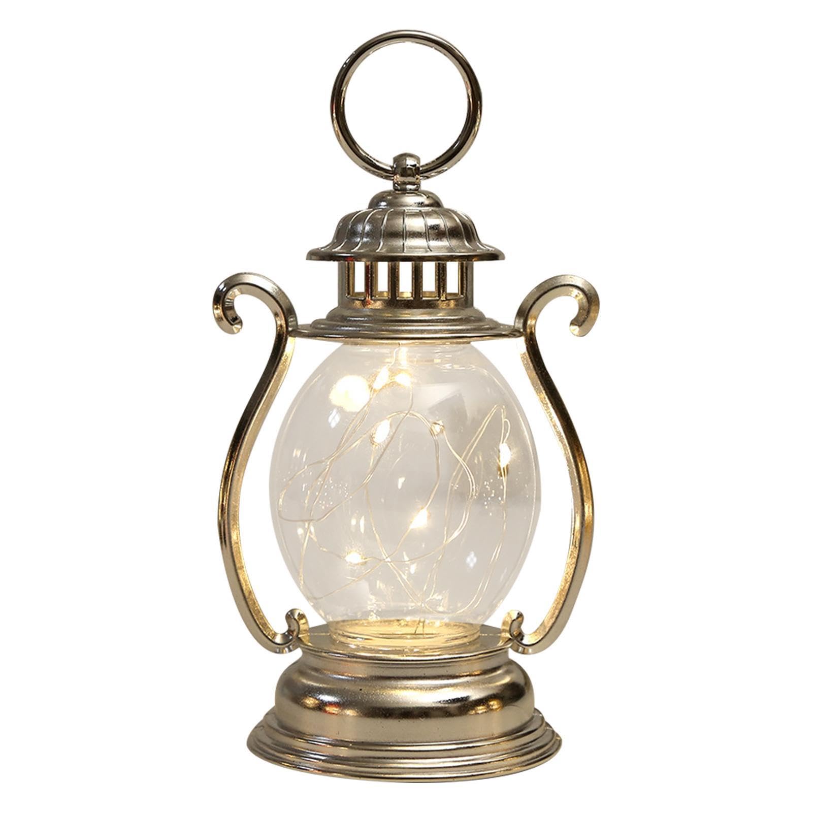 Vintage Hanging Lantern | Antique Style Lantern Decor | Old-Fashioned Hanging Lamp, Nostalgic Lantern Decoration, Antique Style Light for Patio, Garden, and Home Decor