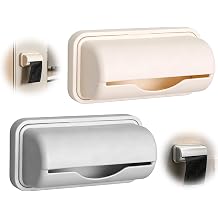 2 Piece Garbage Bag Dispenser,Trash Bag Holder Dispenser,Fine Liner Trash Bags Dispenser,Acrylic Trash Bag Dispenser,No Drilling Required,Suitable for Home Storage Organization