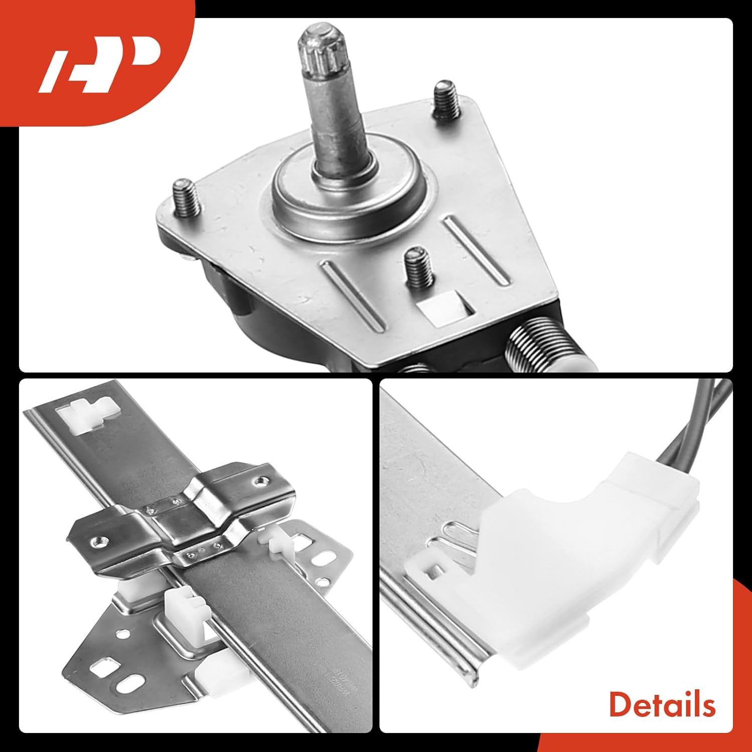 A-Premium Manual Window Regulator Front Passenger Side Compatible with Honda Civic 1996-2000 Sedan 4 Door Front Right Passenger Side