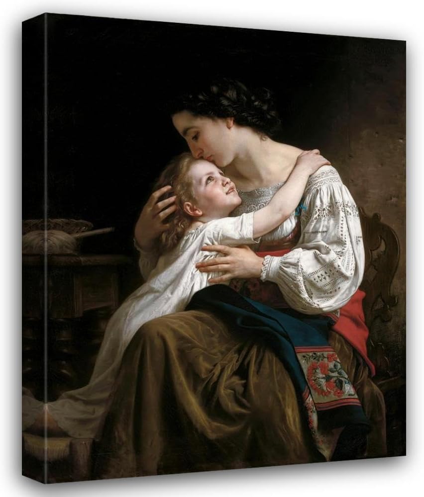 ArtDirect Le Ravi (1865) 8x10 UnFramed Museum Art Print Poster Ready for Framing by William Bouguereau (French, 1825-1905)