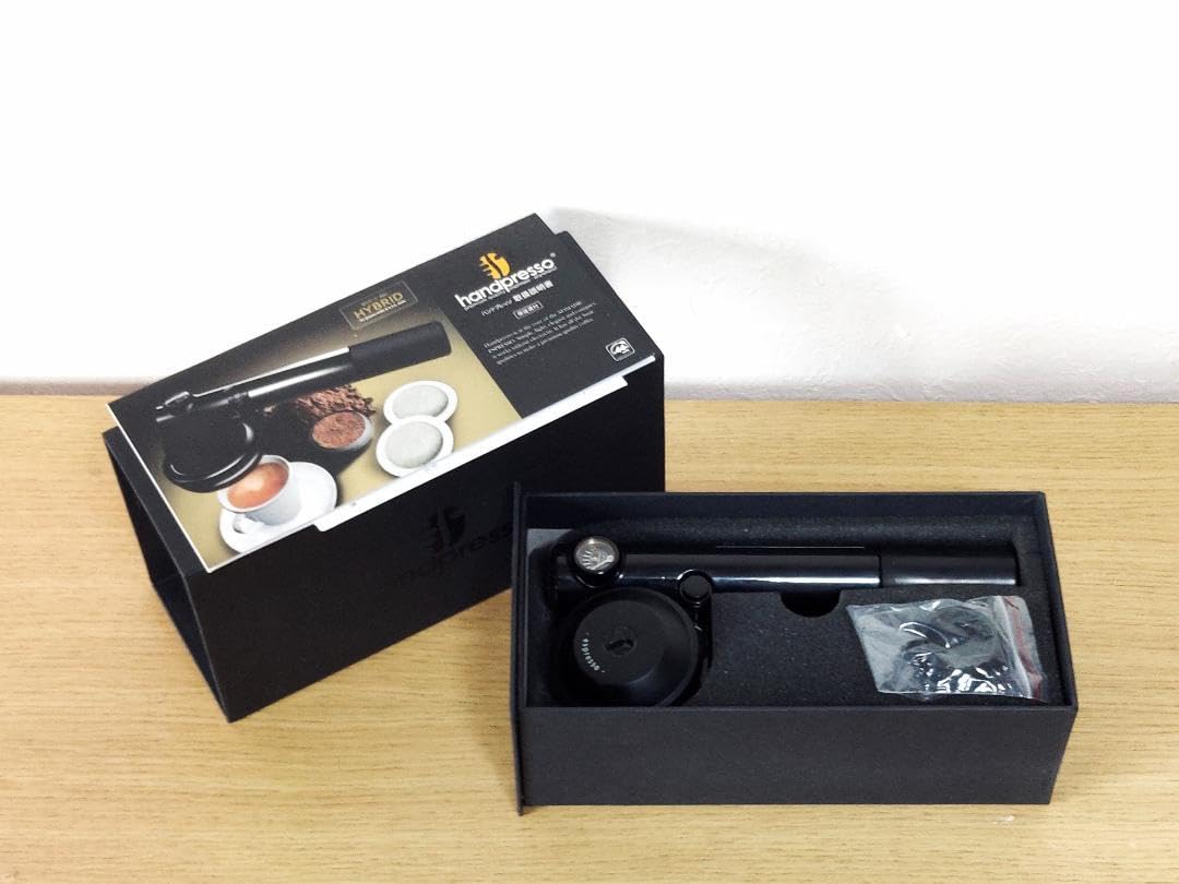 handpresso ハンドプレッソ エスプレッソマシン DHPHPHB 1BK Amazon.co.jp: handpresso ハンドプレッソ エスプレッソマシン
