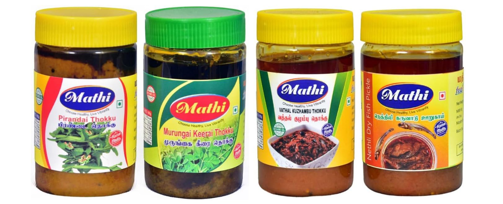 பிரண்டை தொக்கு & முருங்கைகீரை தொக்கு | நெத்திலி கருவாடு ஊறுகாய் & வத்தல் குழம்பு | Pirandai Thokku & Murungai Thokku | Nethili karuvadu pickles & Vathal kulambu | 800gm|-picture-16