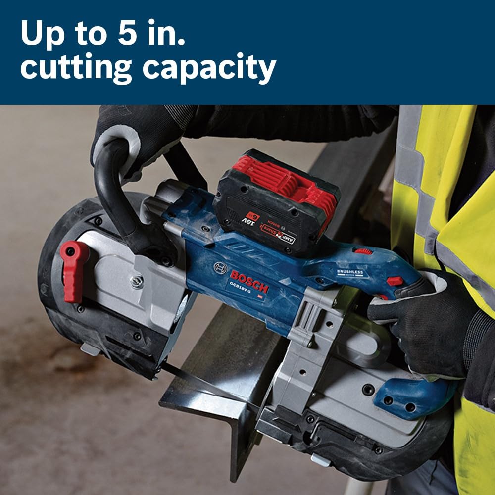 BOSCH GCB18V-5N 18V 5 In. Deep Cut Band Saw (Bare Tool) - Amazon.com