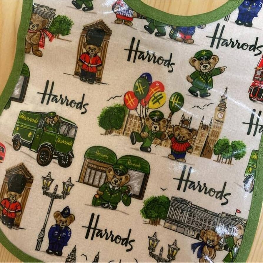 Amazon.co.jp: Harrods Dining Apron, Stuy, London, Baby