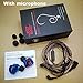 KZ ZST Dynamic Hybrid Dual Driver in Ear Earphones (Colorful with Mic)
