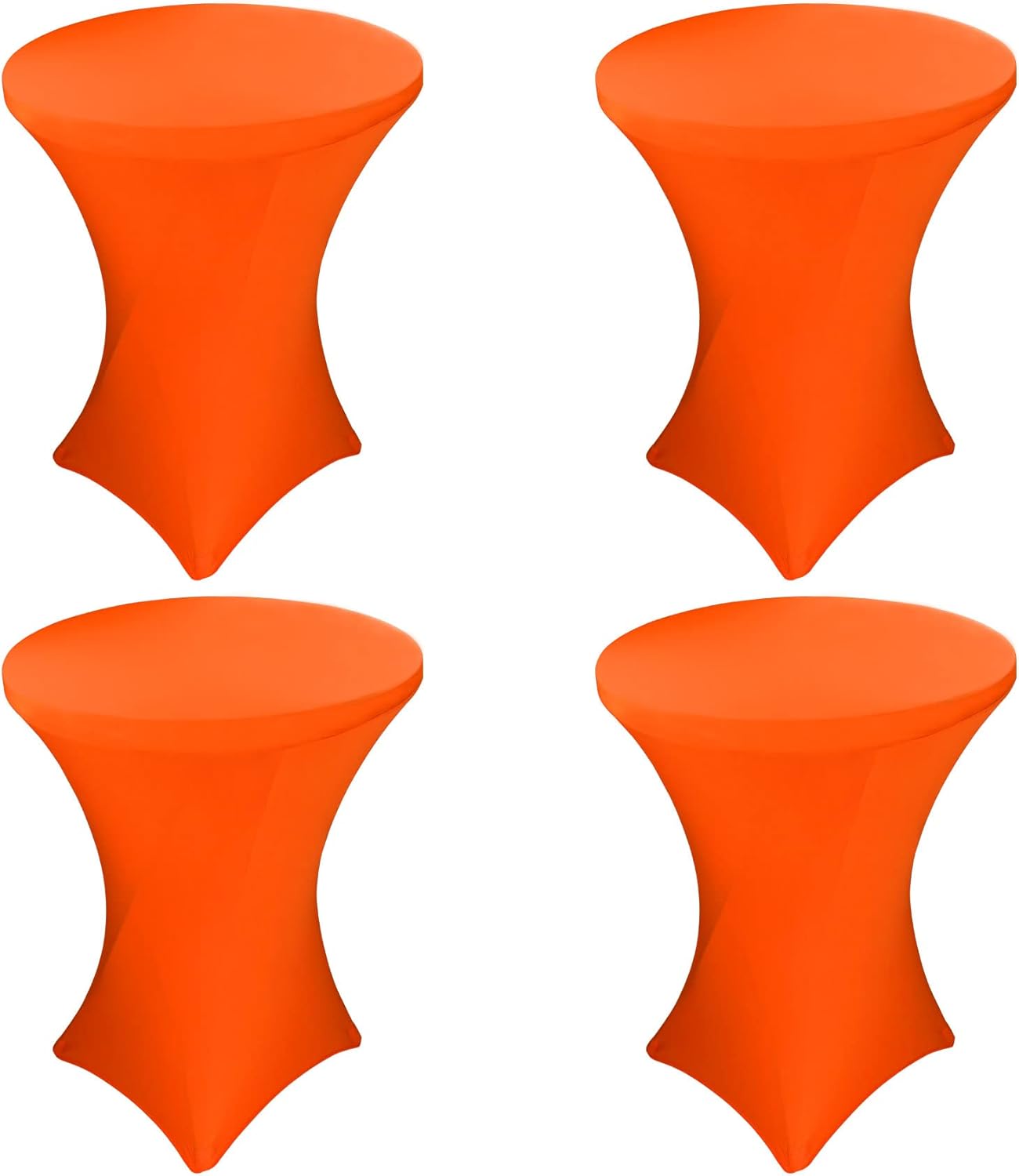 4 Pack 32x43 Inch Cocktail Table Cover Spandex Stretch