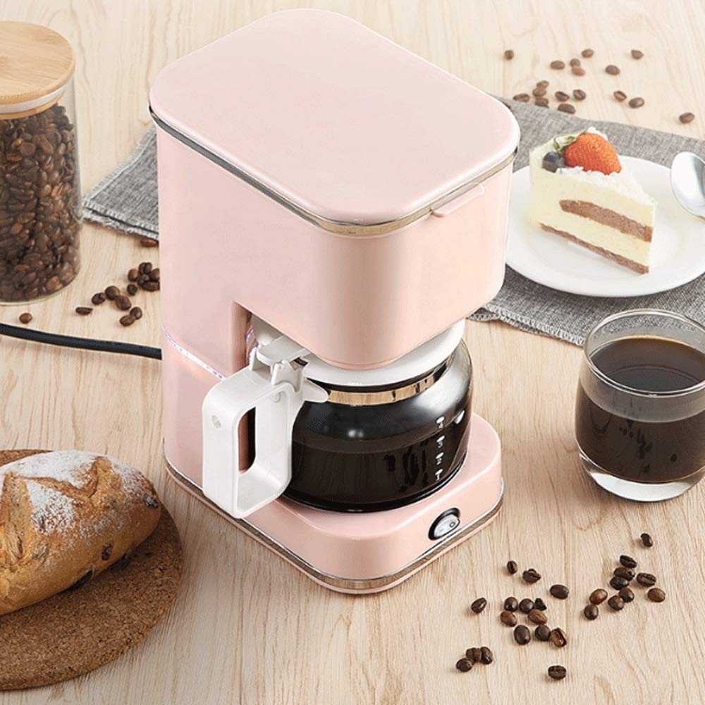 SOVORM Macchine per la caffettiera Macchina da caffè per macinatura completamente automatica da ufficio a casa Macchina per caffè espresso (rosa) The New