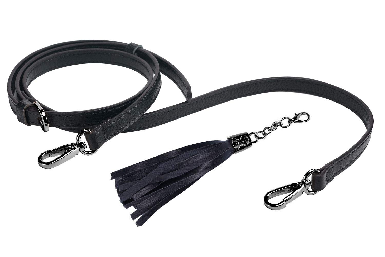 LIVE UP Full Grain Purse Strap Genuine Leather Replacement for Cross Body Bag Handbags