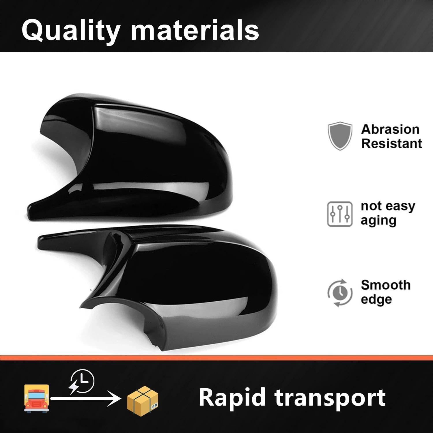 1 Paar Carbon Pattern Spiegelkappen Auto Rückspiegel Kappe Rückspiegelgehäuse für BMW 1 3 Series E87 E81 E82 E90 E91 E92 E93 LCI 2008-2015