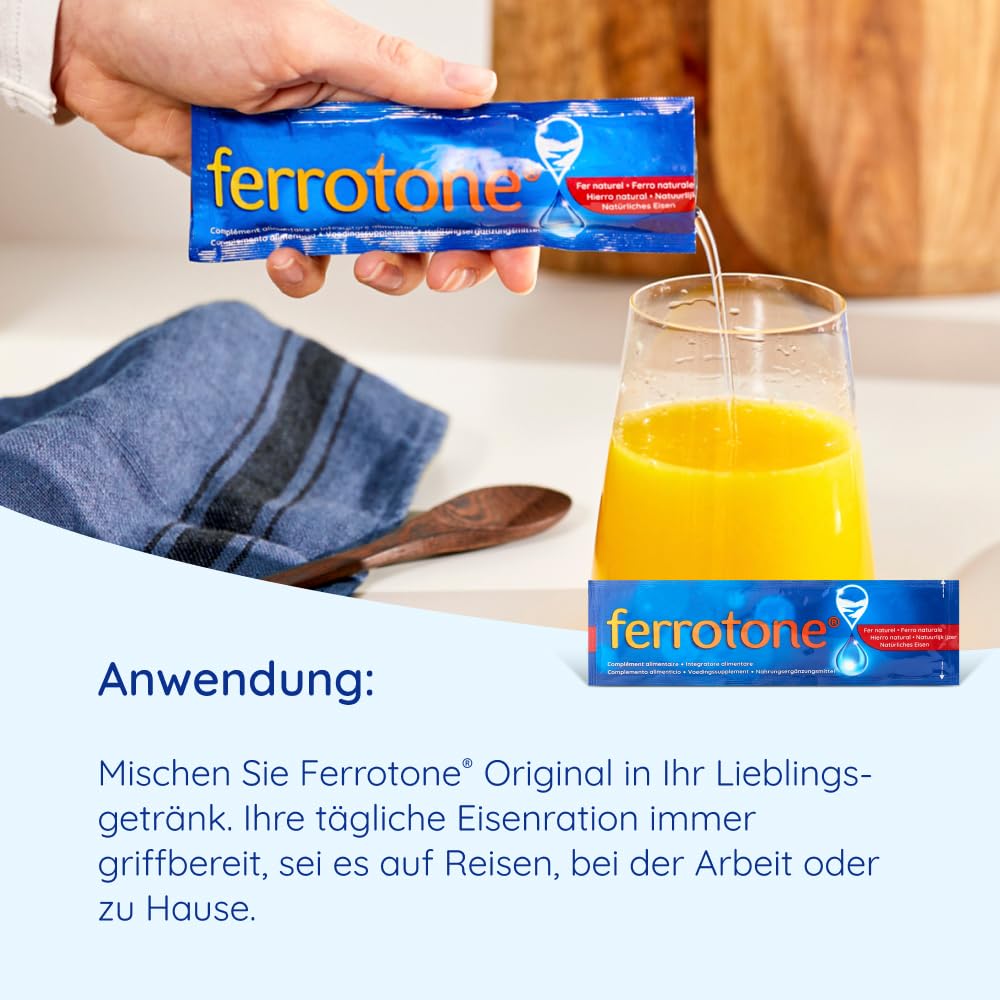 Eisen Liquid Vorteils-Set 3x14 Stück – Bei Eisenmangel & Müdigkeit – Natürliche Eisenquelle – Hohe Bioverfügbarkeit & Besser Verträglich als Hochdosierte Eisentabletten – Vegan – 14x20ml