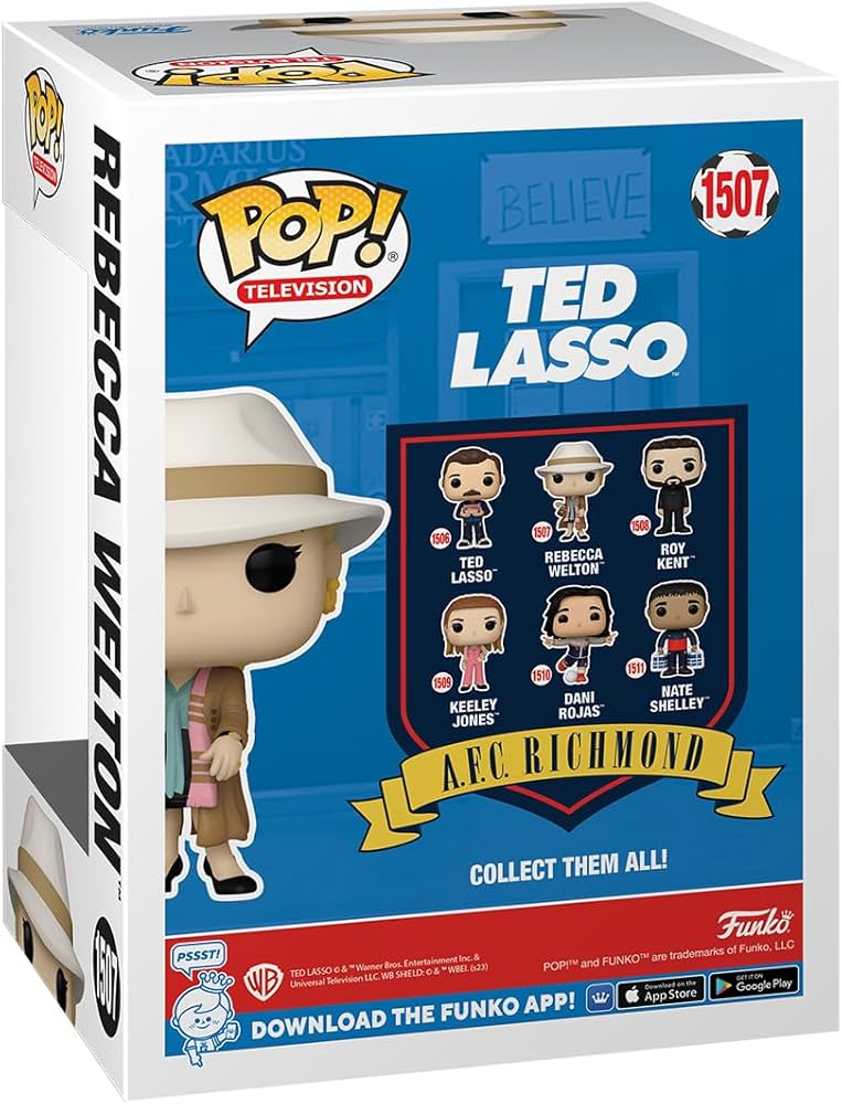 Funko Pop! TV: Ted Lasso - Rebecca Welton : Amazon.sg: Toys