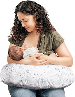 Boppy Nursing Pillow - Ergonomic Bottle & Breastfeeding Pillow with High...