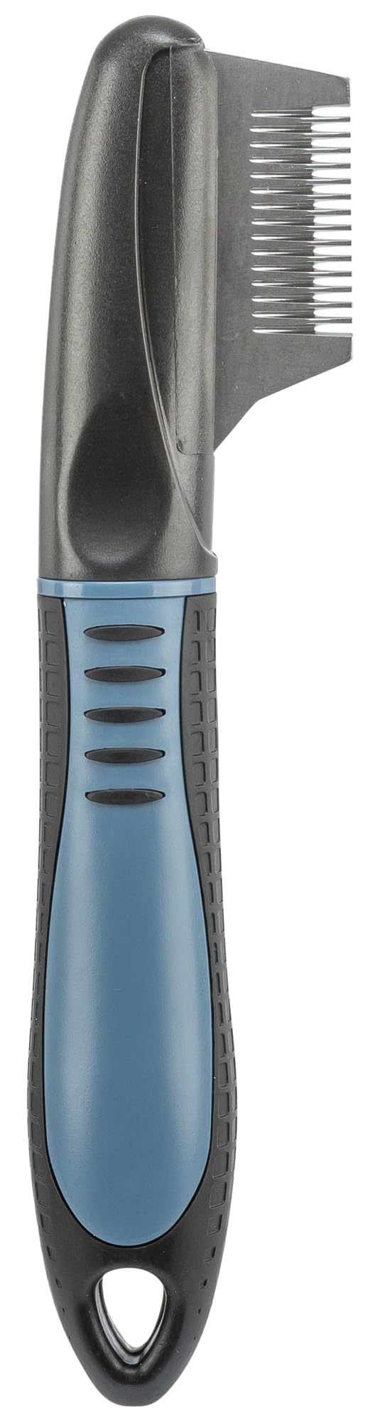 Trixie Noir Plastic/Stainless Steel Thick Dog Comb
