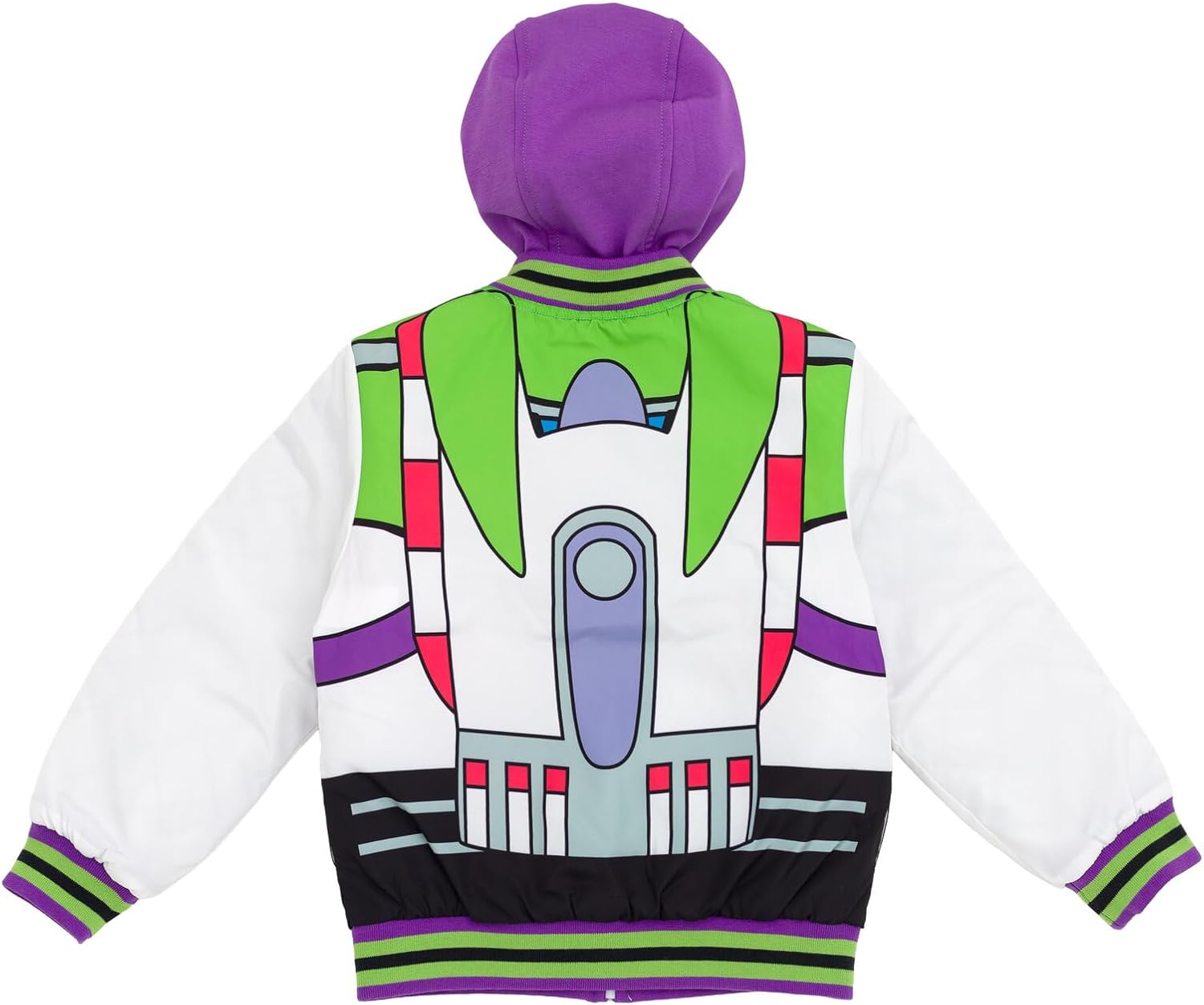 Disney Toy Story Cars Zip Up Varsity Bomber Jacket Toddler to Little Kid Sizes (2T - 7-8) - Image 4