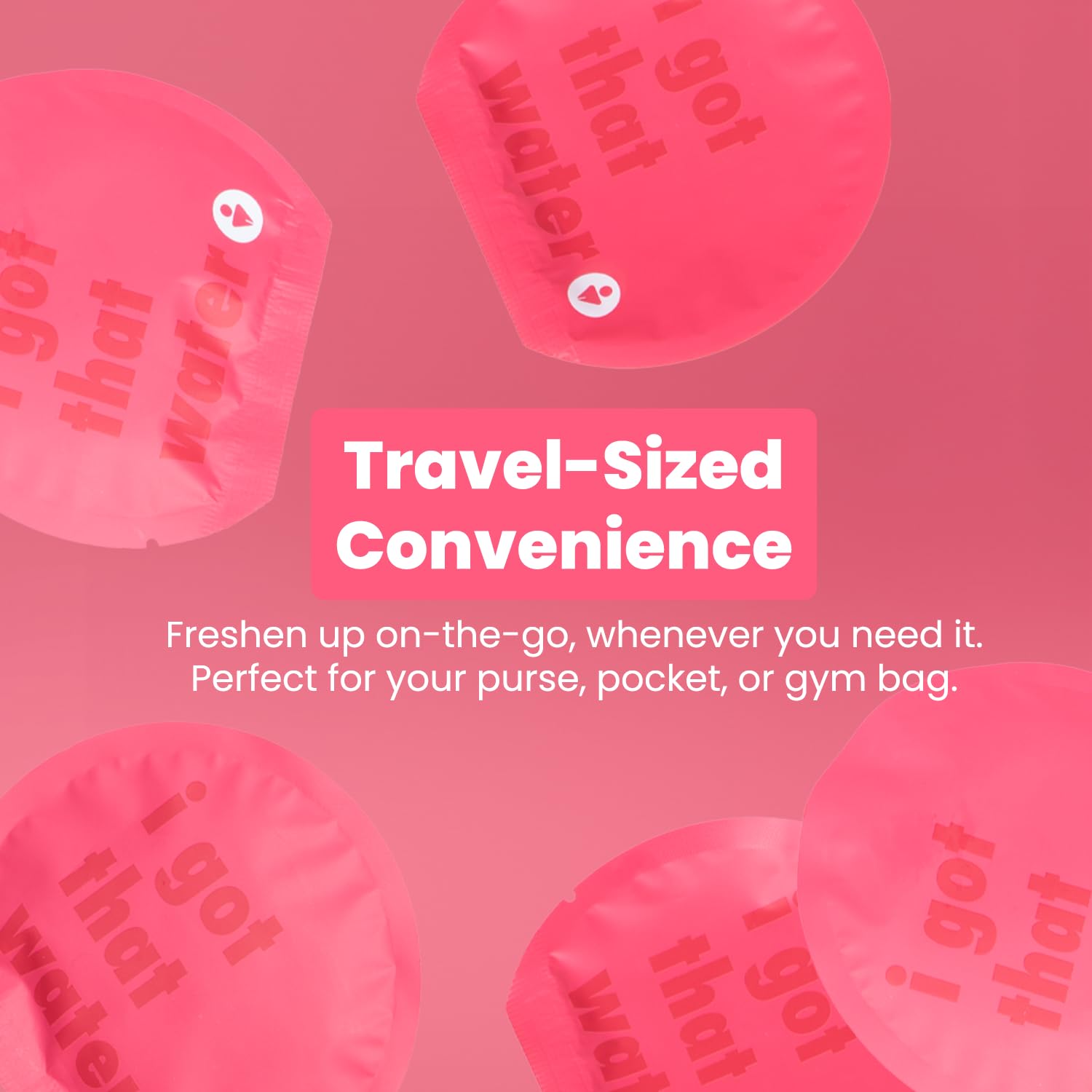 That's Besties - Prebiotic Feminine Wipes - Flushable Biodegradable PH Balanced Hygiene Wipes for Sensitive Skin Free from Fragrance Parabens and Sulfates - 10 ct.