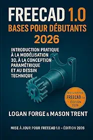 Principes de base de FreeCAD pour débutants 2026 : Introduction pratique à la modélisation 3D, à la conception paramétrique et au dessin technique (La ... d'apprentissage CAO) (French Edition)
