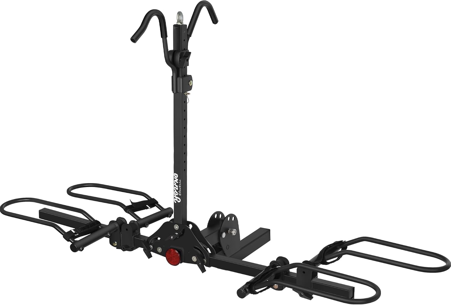 Young 200 lbs 2-Bike Rack Hitch Mount for Cars Trucks SUVs RVs, fits Standard, MTB, Fat Tire Bikes w/Up to 5-inch Tire – 2″ Hitch Receiver