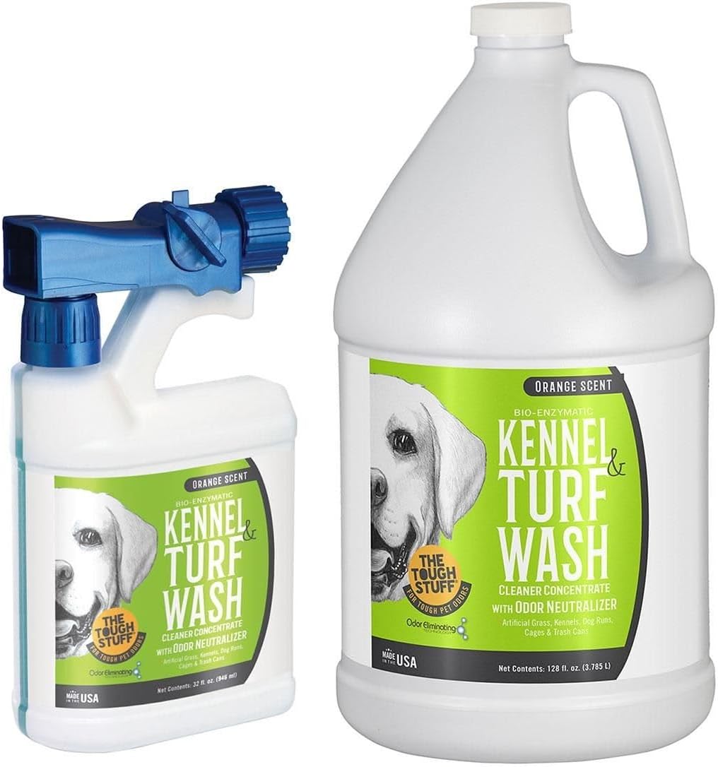 All Purpose Cleaner Concentrate Neutralizes Odor Dog Kennel and Turf Wash (1 Gallon Refill)