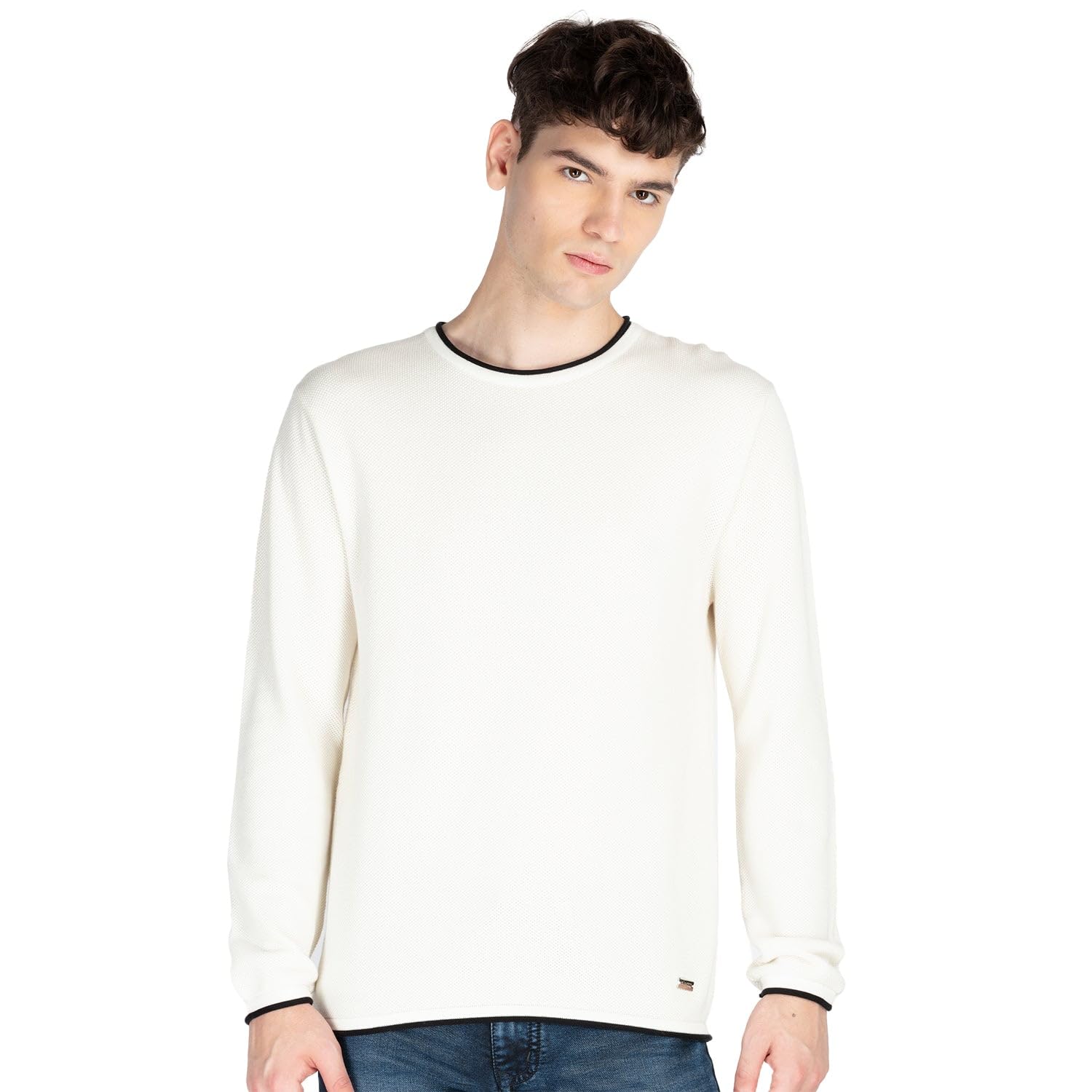 status quo Mens Textured Sweater-picture-14