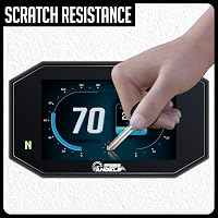 Speedo Angels Tükröződésmentes Kijelzővédő Fólia MT-07 / FZ-07 (2021-) Yamaha Motorokhoz - Műszerfal Védő Kiegészítő 5