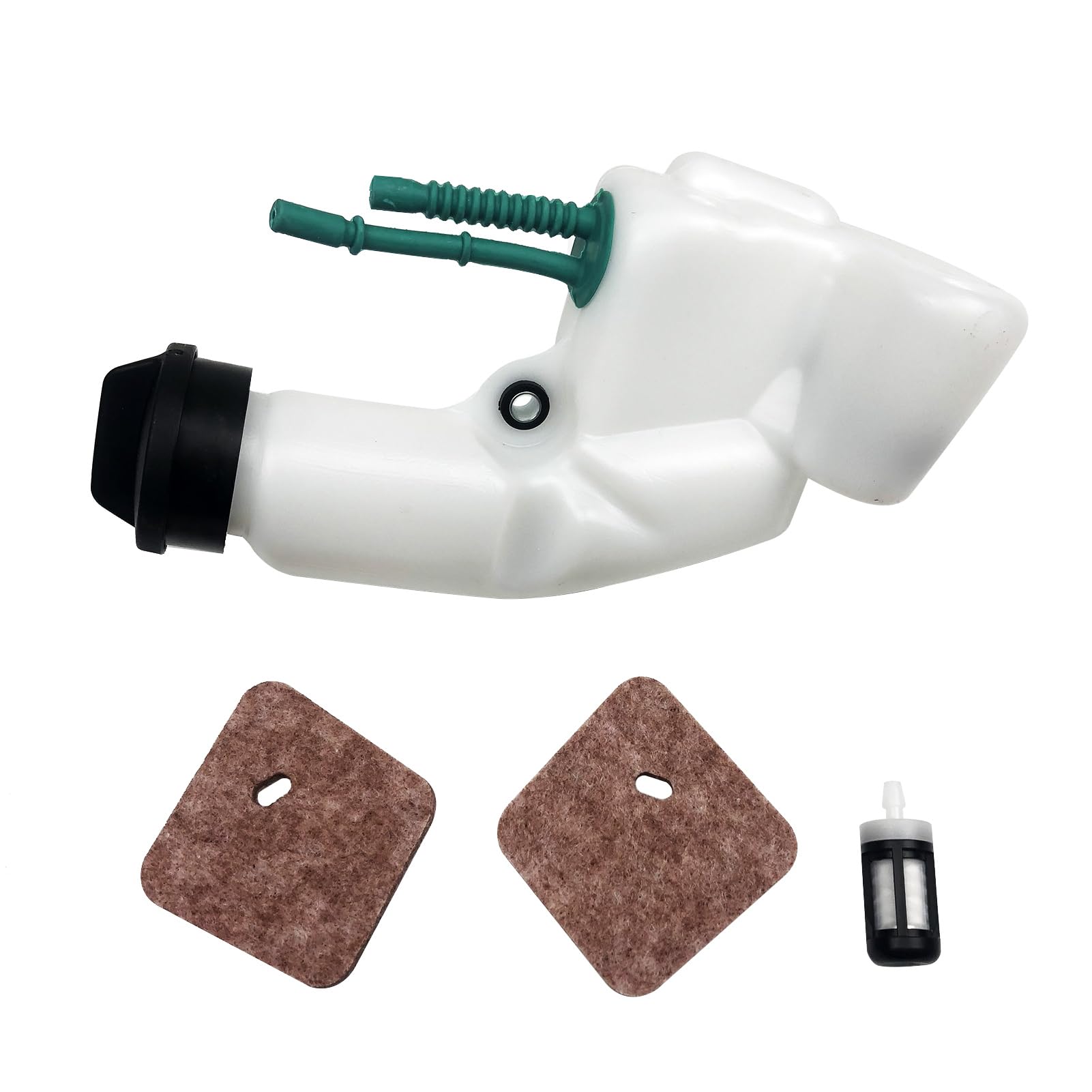 Conjunto de Tanque de de Gas, Tanque de Plástico de Repuesto con Filtros de Aire para MM55 MM55C FS 38 FS45 FS46 FS55 FC55 KM55