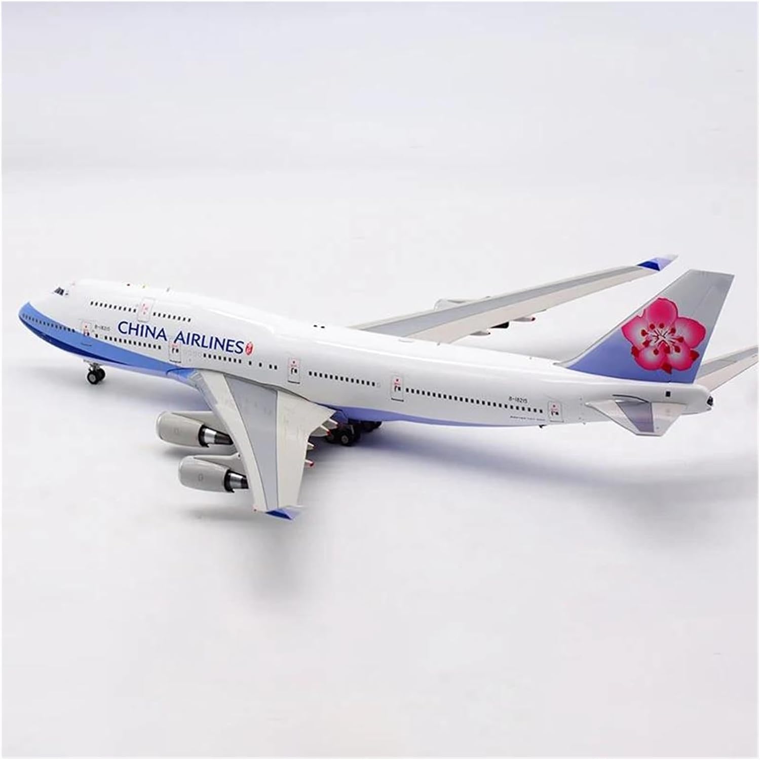 1 200 for China Airlines Boeing B747-400 B-18215 Aircraft Finished Alloy Die-cast Passenger Model Hobby Playgame Kit