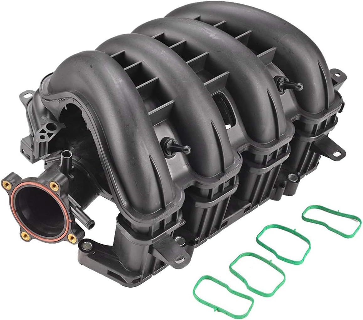 A-Premium Engine Intake Manifold Assembly with Gasket [4Cyl 2.0L Only] Compatible with Mazda CX-5 2013-2018, 3 2014-2018