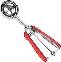 Vista 14 de Mini Cuchara para galletas de 2 cucharaditas, cuchara para masa de galletas, 2 cucharaditas/0.3 onzas líquidas, 2/3 cucharadas, cucharadas de melón