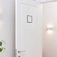 Vista 8 de CRUGLA Portarretratos magnéticos de 4 x 6 pulgadas para refrigerador, paquete de 12 unidades, hoja magnética modificada con parte trasera