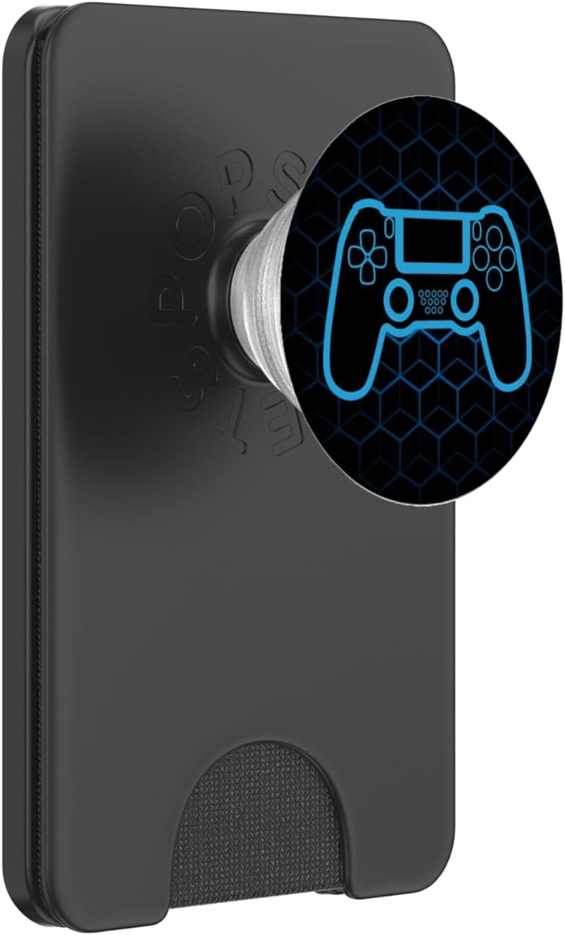 Video Game Gaming Pattern for Gamer Gift Game Controller PopSockets PopGrip: Swappable Grip for Phones & Tablets PopSockets PopGrip for MagSafe
