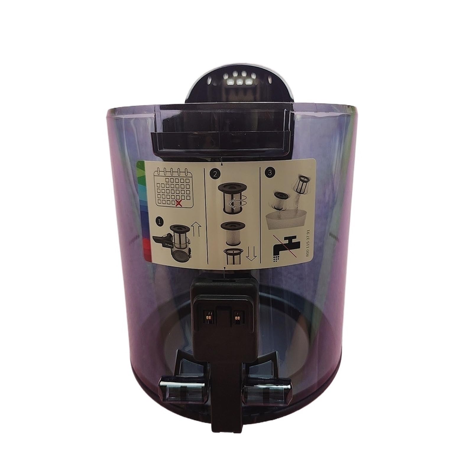 Vividcrate 1Pcs Vacuum Cleaner Dustbin,Compatible For Bosch,S6 S7 Series Cleaner Dust Bucket Dust Bin Replament Box.