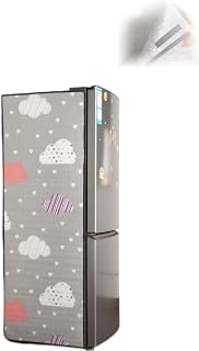Reflective Aluminum Foil Insulation Film, Thermal Insulation & UV Protection Film, Foldable Reusable, for Upright Fridges/Freezers(Adhesive/Magnetic)(Type2,30.7x71.7in)