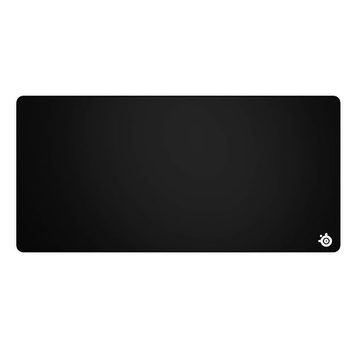 SteelSeries QcK Gaming Mouse Pad - 3XL Cloth - Optimized For Gaming Sensors - Maximum Control - Black - 48L x 23.2W inches - Classic