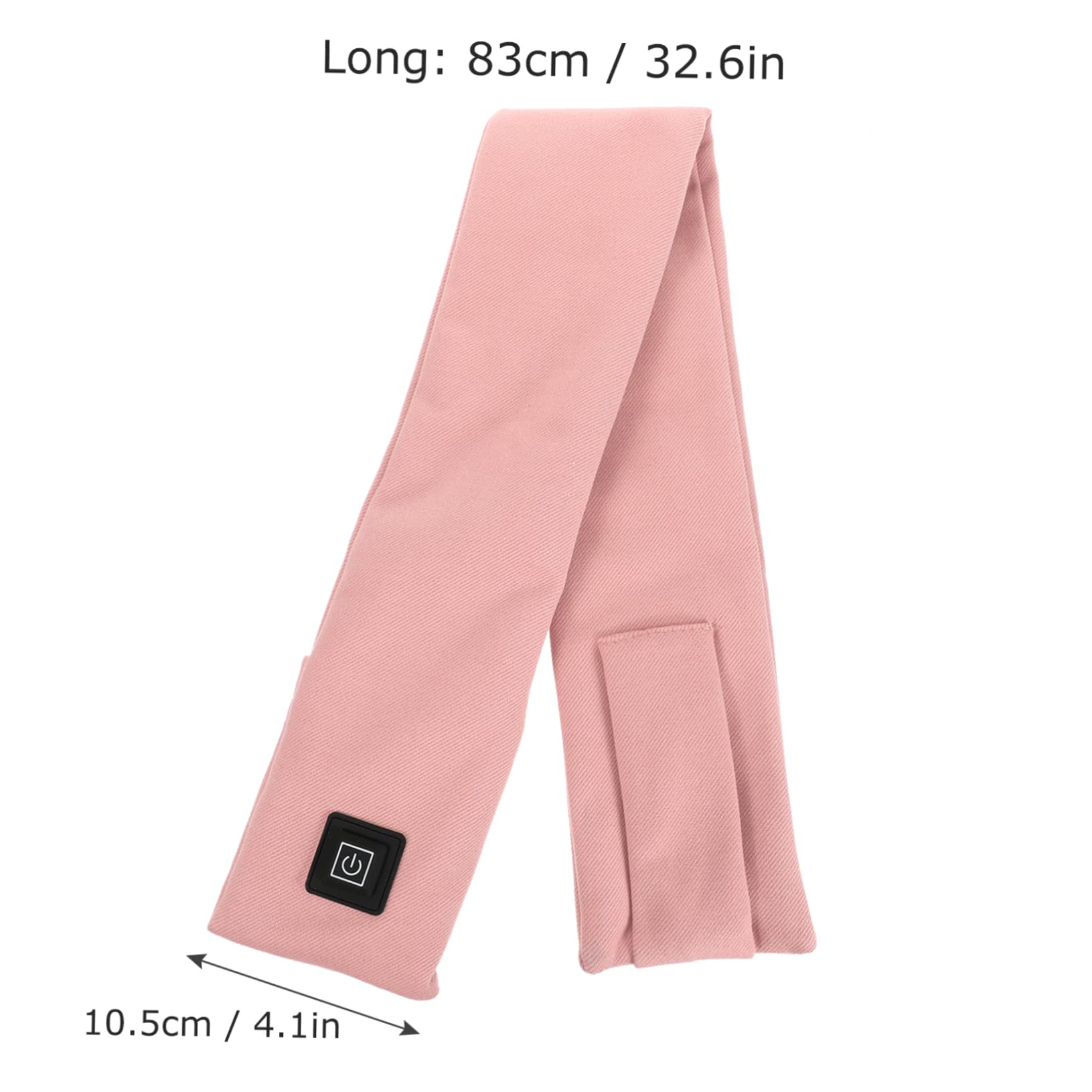Healvian Sciarpa Riscaldante Per Calore Uomini Termico Nozze Ricaricabile Sciarpa Calda Fazzoletto Riscaldato Collo Riscaldante Tessuto Morbido e Delicato Sulla Pelle Khaki