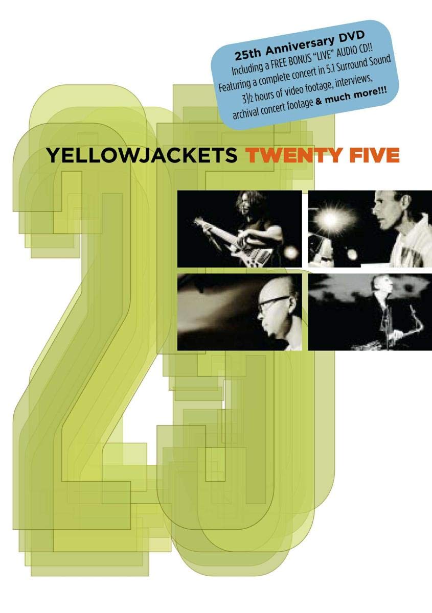 Yellowjackets - Twenty Five disco de jazz fusión original CD y DVD 1