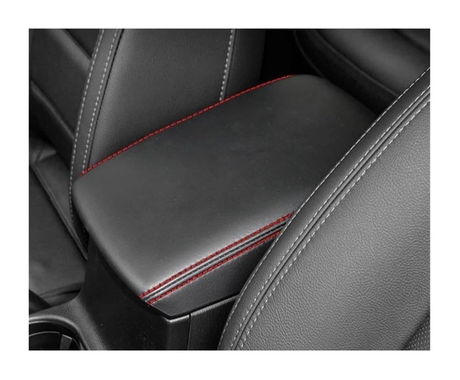 Hckclmbmzw Red Line 2017-2022 For Mazda Cx-5 Cx5 Cx 5 Kf 2017-2024 Car Armrests Box Cover Decoration Interior Auto Accessories Car Armrest Center Console(Red Line 2017-2022)