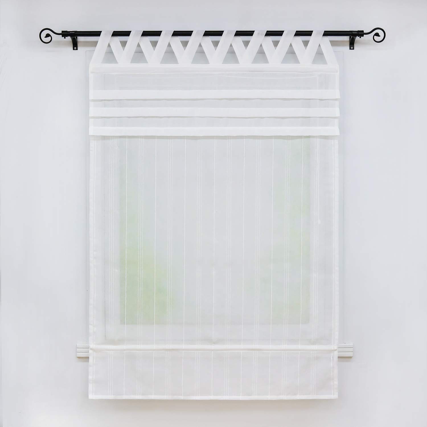 Store Bateau Sans Perçage - Transparent - Avec Œillets - 1 Pièce L X H