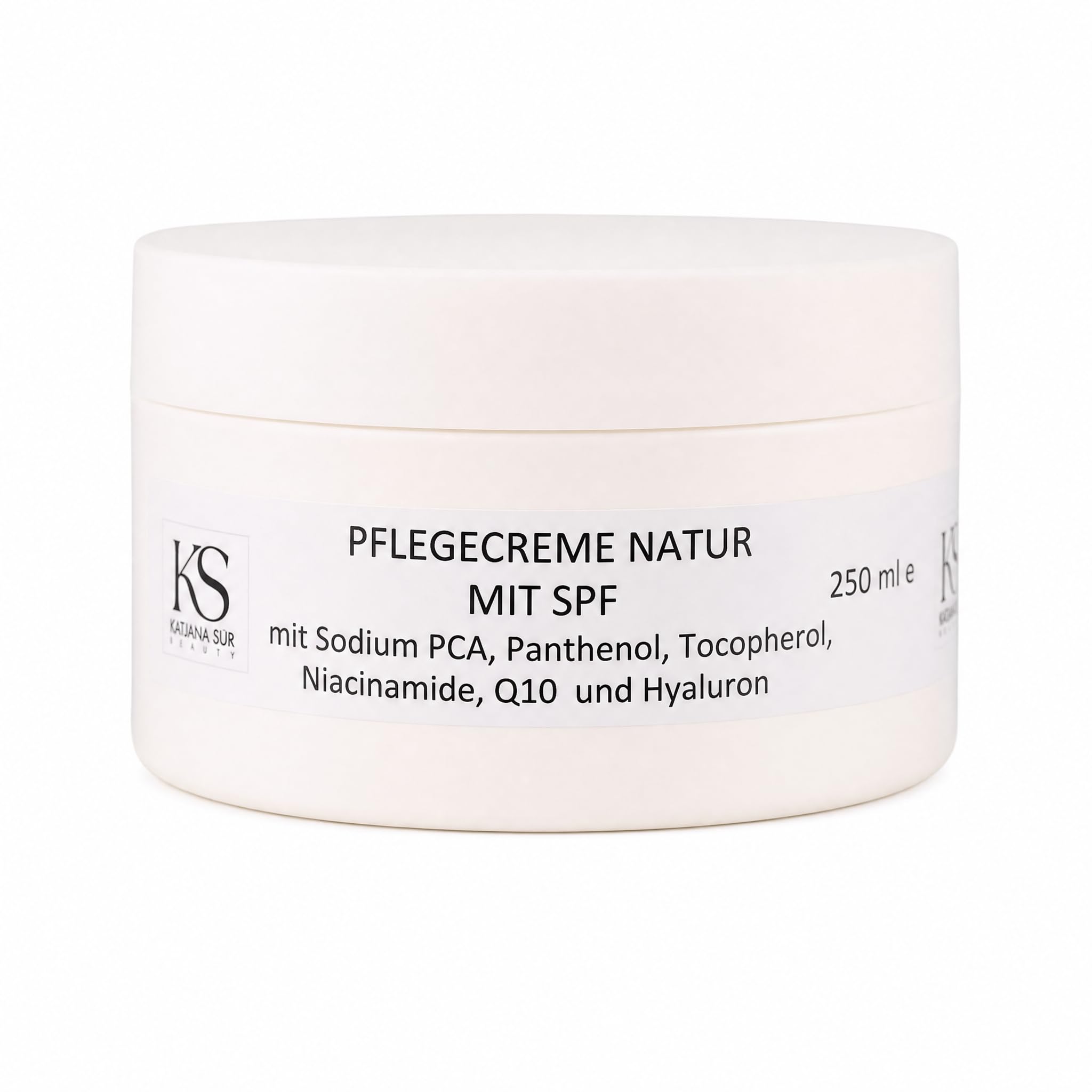 KS Beauty Bio Pflegecreme mit SPF, 250 ml | Feuchtigkeitscreme fürs Gesicht mit Niacinamid, Vitamin E & Aloe Vera – auch für empfindliche Haut geeignet