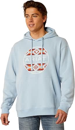 Ariat Mens XL Basic Hoodie Sweatshirt L/S Land Of The Free