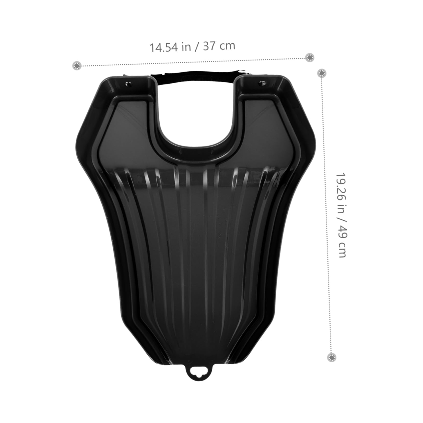 Didiseaon Plastic Shampoo Basin Hair Wash Basin Straps Bedside Sink for Easy Hair Washing