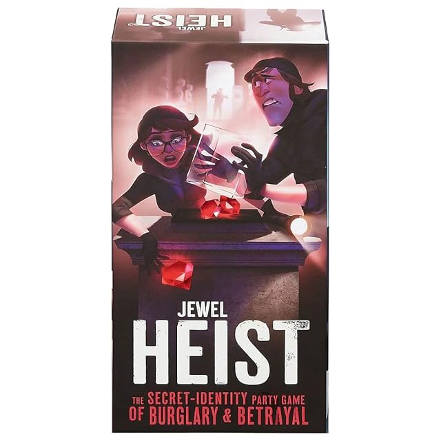 Mattel Games Jewel Heist, Juego de Mesa Familiar, 13 años (GKF58)