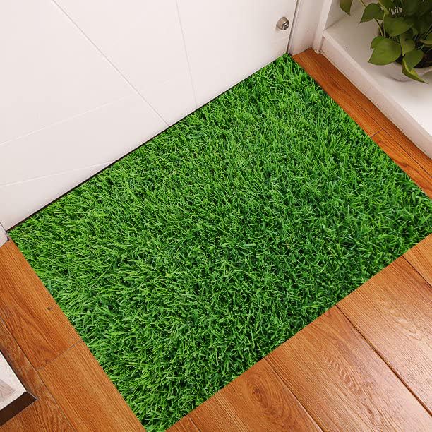 REVEXO Artificial Grass Mat, Floor Mat, Door mat Natural Green - Doormat (46 x 61 cm) REV-010