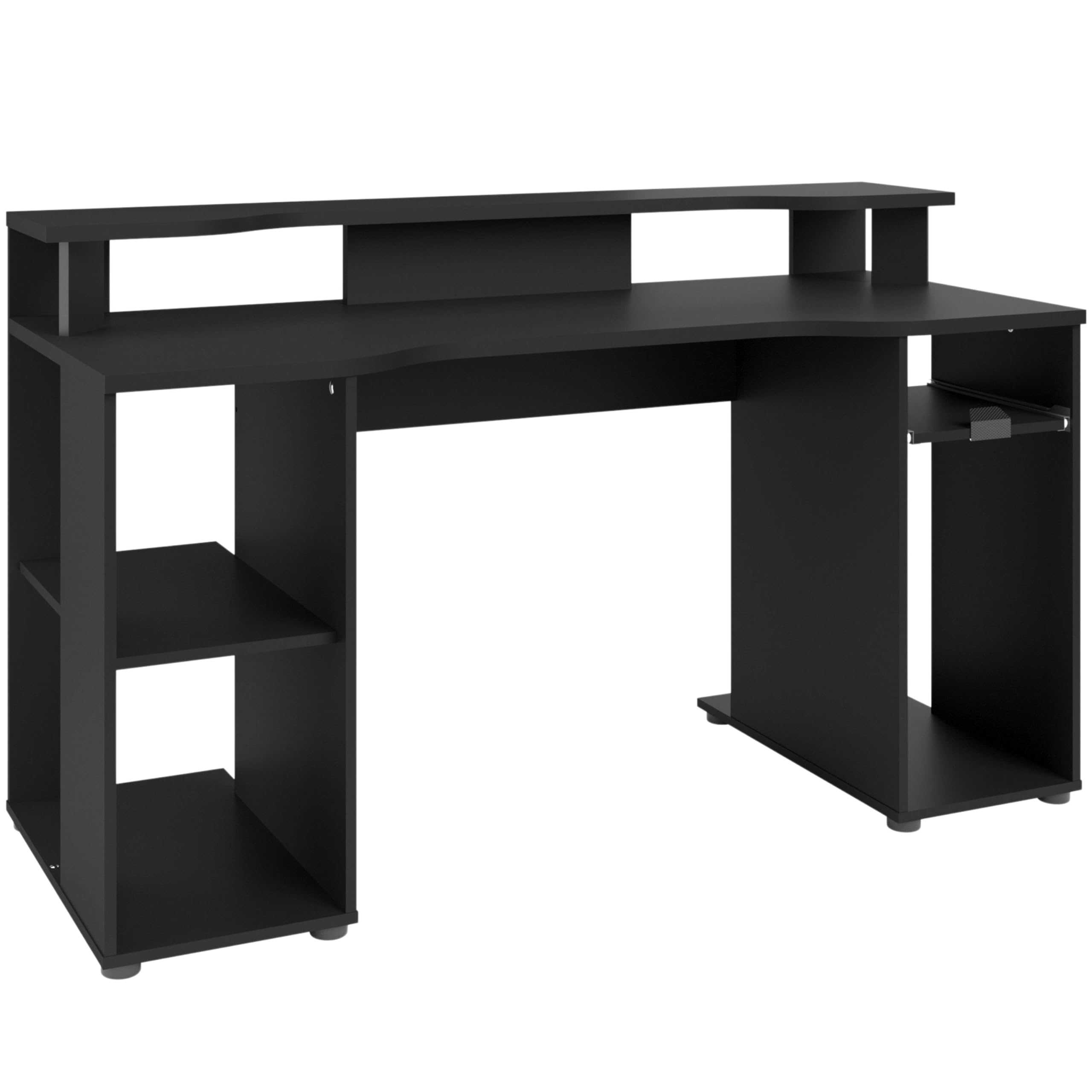 Miroytengo Pack Gaming con Luz Led de Color Negro para la Sala de Juego Completa