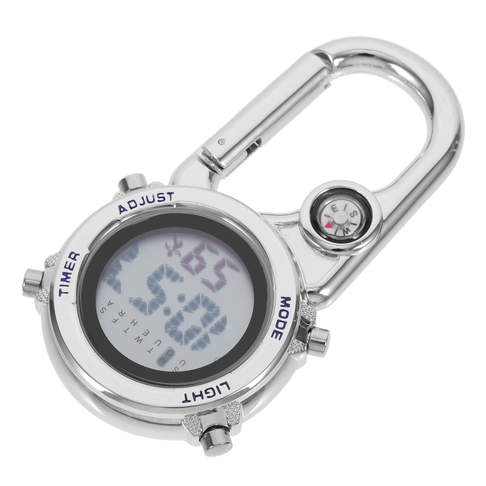 Reloj digital de bolsillo multifuncional Mikikit con brillo nocturno para montaña 8