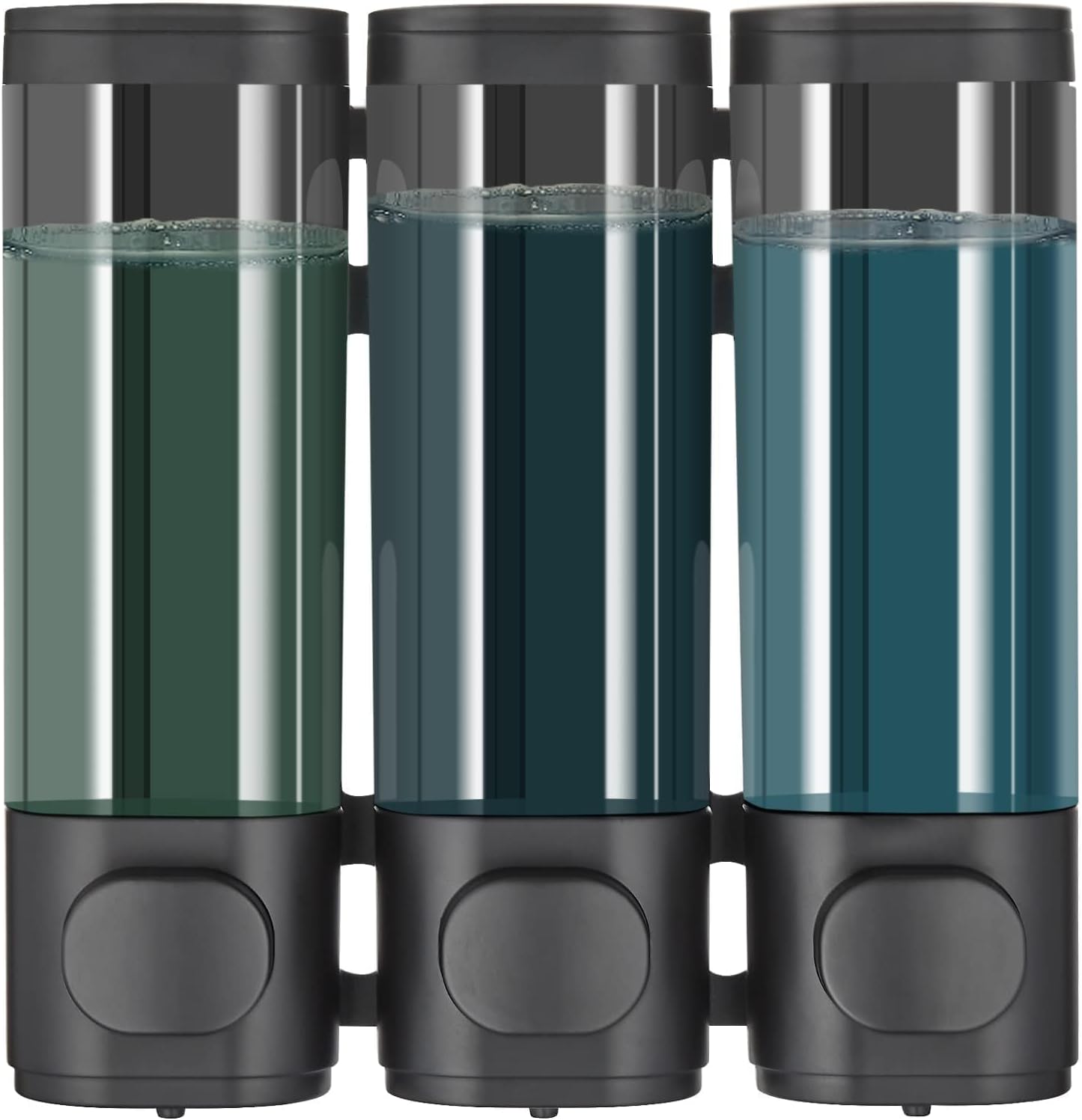 Amazon.com: Wall-Mounted 3-in-1 Room Bathroom Shower Pump Dispenser and ...